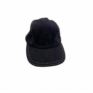 NEW LOLA HATS women's snap cap in black/grey